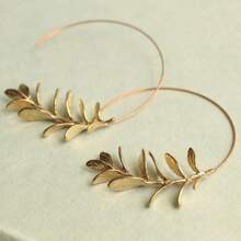 Vintage Bohemian 2PCs Plant Leaf Earrings - Ladies Birthday Party Anniversary Jewelry Gifts