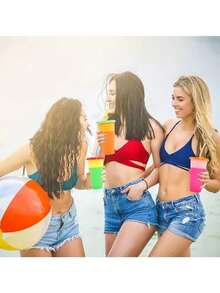 Vasos Mágicos De 700ml Que Cambian De Color, 10 Piezas - Multicolor - Ver 7