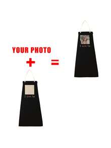 1pc Customized Linen Apron, Personalized Photo Apron For Men & Women, Chef Cooking Kitchen Apron, Pet Photo, Logo Printed, Gifts For Father's Day, Valentine's Day, Mother's Day, Birthday, Wedding Anniversary, Graduation, Wedding, Kitchen Accessories, Yard Work Accessories, Cooking Master - Multicolor - View 6