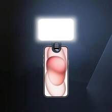 Luce di riempimento LED ricaricabile per selfie del telefono, illuminazione per videoconferenze al computer, lampada portatile mini, regalo, lampade, luce, LED, luce notturna, luce LED, luci fatate, buon compleanno, luci per la stanza, forniture per la decorazione della stanza da letto, articoli per la decorazione della casa, luci LED, luce LED, luci notturne