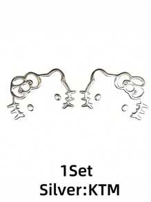 Sanrio 1Set Hello Kittys Anime Stickers DlY Waterproof Super Cool Cartoon Stickers (Some Parts May Be Random)