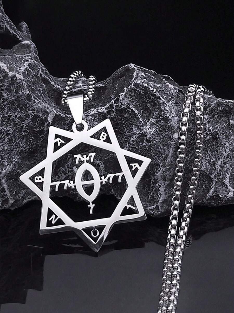 BABALON Stainless Steel Necklace For Women Silver Color Necklaces & Pendants Jewelry