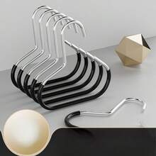 5pcs Circular Silk Scarf Hanger, Multi-Functional Simple Tie Organizer, Dipped Plastic Anti-Slip Traceless, Home Storage Rack For Scarves Towels Belts Wraps Accessories Display Organization - Multicolor - View 1