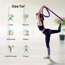 8er Pilates Widerstandskreis-Set, bestehend aus: 38cm/14,96" Pilates Widerstandskreis, 3 Stücke Widerstandsbänder, Yoga-Ball, Dehnungsgurt, Widerstandsschleife, Aufbewahrungstasche - Pilates und Yoga Fitnessausrüstung für Zuhause - geeignet für Frauen - perfekte Geschenkidee