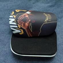 1 Pair 12x8cm Removable Soccer Shin Guards With PBT Outer Layer And EVA Inner Lining, Impact Resistant - Black - View 4