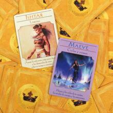 1 Set de Cartas de Tarot Españolas con guía para principiantes, juego interior interesante para la autorreflexión, gran regalo para amigos y familiares, colección de cartas