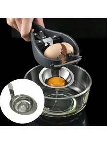 Ins - Hot-Selling Quick Egg Beater And Egg Separator, 304 Stainless Steel Beauty Egg Opener, Holiday Party Gift, Gathering Party Gift, Birthday Party Gift, Kitchen Gift For Mum, Sister, Brother, Grandmother.