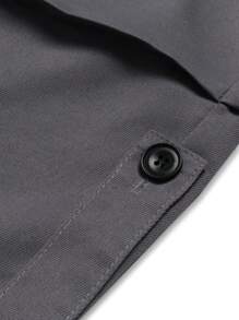 Yemwry Men's Solid Color Pocket Casual Pants, Everyday Wear
