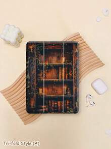 Ayotu 1 件复古学习保护套，兼容 iPad 10.2 英寸 2021/2020 iPad 第 9/8 代/iPad (A16) 11 英寸第 11 代 2025，兼容三星 Galaxy Tab A8 10.5 英寸 2022 保护套，支持自动睡眠/唤醒盖 - 彩色 - 查看 2