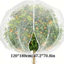 Bolsas protectoras de red para frutas, adecuadas para árboles frutales para proteger manzanas y arbustos de arándanos de pájaros, plagas y ciervos, con cremallera y cordón