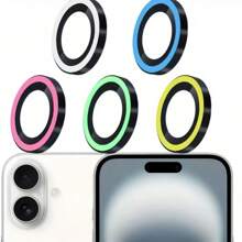 [Smart Photochromic]Compatible With IPhone Lens Cover For 16 Pro Max/15 Pro Max/14 Plus Glow Camera Lens Protector | 9H Military-Grade Anti-Explosion Tempered Glass | Night Shooting Internet Celebrity Magic Tool/Tik | Anti-Scratch Anti-Fingerprint Anti-Fall Three-In-One Gift For Birthday, Family, Friends Lens Protector, Phone Accessories