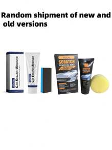 Car Scratch Repair Paste, Car Body Paint Scratch Repair Restoration Coating Polishing Repair Paste, Random Old/New Version Sent