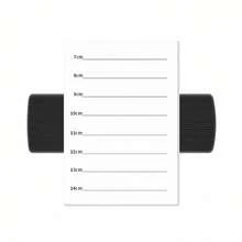 1 pieza Placa medidora para extensiones de pestañas - Placa medidora para pestañas postizas - Placa medidora que se puede usar en la mano - Herramienta para extensión de pestañas - Multicolor - Ver 10