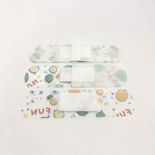 50pcs/Pack Cute Cartoon Transparent Waterproof First Aid Bandages, Wound Dressing, Medical Transparent Sterile Adhesive Tape For Wound Care, Bandage Protection, First Aid Kit, PE Material, Cosplay, Halloween - Multicolor - View 5