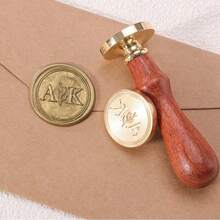 Custom 3cm Wedding Initial Wax Seal Stamp Kit, Personalized Couples Wedding Wax Seal Stamp, Custom Wax Stamp Kit For Gift, Personalised Wax Seal - Multicolor - View 8