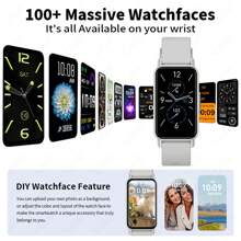 LIGE LIGE New Women's Smart Bracelet 123+ Sports Mode, Weather Forecast, Photo Timing, Multiple Custom Dials, Sports Records, Fashionable Multi-Function Sports Bracelet