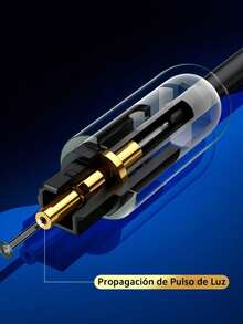 Cable De Audio Fibra Optica Toslink Calidad Alta 3m - Multicolor - Ver 2