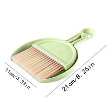 Mini Broom And Dustpan, Mini Desktop Cleaning Brush Set, Handheld Cleaning Brush And Dustpan, Mini Cleaning Brush And Dustpan, Desktop And Keyboard Cleaning Brush, Suitable For Cleaning The Desktops, Keyboards And Cabinet Compartments Of Bedrooms, Kitchens And Living Rooms. Halloween, Christmas, New Year Cleaning Tools