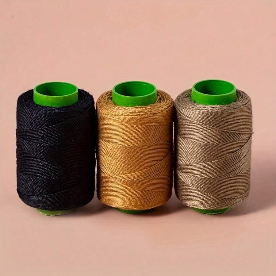 Thick Sewing Thread, Denim Fabric Specialized 3-Ply Heavy Duty Thread Suitable For Sewing/Repairing Jeans, Quilts, Backpacks, Clothes
