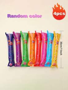 4/8/10/20/40个装自燃迷你烟花，派对礼炮，适用于节日、生日、婚礼、拍照道具。彩色纸屑礼炮，新颖设计，适合新年、生日、圣诞节、婚礼和毕业派对。