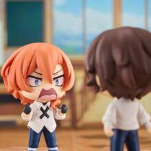 bandai 1 pieza Figura de acción de 4cm/2.76 pulgadas del anime Bungou Stray Dogs, figura kawaii adorable de PVC para coleccionistas de figuras de adultos, regalo de Halloween o Navidad