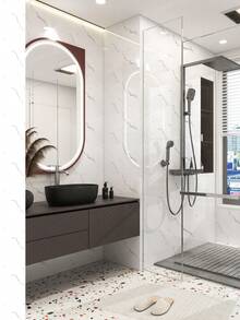 10/20/40 pezzi Pannelli da parete in imitazione di marmo, pannelli da parete in alluminio-plastica impermeabili e resistenti all'umidità, adatti per decorazione di pareti di soggiorno, cucina, ufficio e bagno