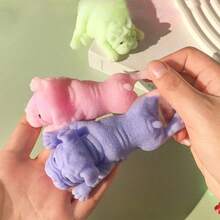 1/4 piezas Color aleatorio Juguete Apretable Bulldog Squish, Perro Suave Taba, Juguete Húmedo de Perro, Juguete Anti-Estrés Gracioso Adecuado para Reuniones con Amigos, Entretenimiento Familiar, Juguete Suave de Perro para Apretar, Alivio de Estrés, Juguetes Sensoriales para Perros, Juguetes Fidget para Adultos - Multicolor - Ver 7