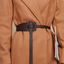 Ceinture large pour femmes, ceinture décorative de taille pour robes et costumes, mode décontractée et polyvalente, ajustable en longueur