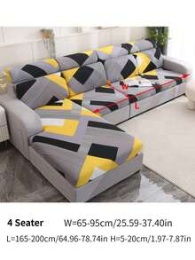 1 vỏ đệm ghế sofa co giãn in, vỏ bọc ghế sofa kết hợp hình chữ L, vỏ đệm lưng ghế sofa riêng biệt, vỏ bảo vệ đồ nội thất, vỏ đệm ghế sofa co giãn, vỏ bọc ghế sofa 3 chỗ ngồi, vỏ bọc ghế sofa 2 chỗ ngồi - Nhiều màu - Xem 17