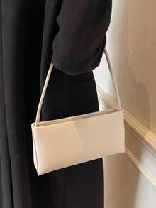 大容量包包，新款简约百搭斜挎单肩包，女士休闲腋下托特包办公手提包