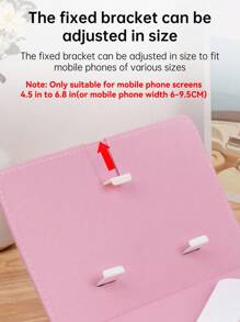 1 Pc Designed For 4.5-6.8 In Mobile Wireless Keyboards With Detachable Leather Cases And An External Magnetic Keyboard