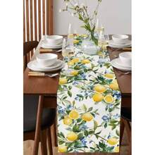 Spring And Summer Lemon Towels, Life Is Sweet Fresh Fruit Kitchen Table Decoration, Seasonal Home Decoration Indoor And Outdoor Party Supplies