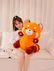 Red Panda Stuffed Animal Red Panda Plush Cute Panda Plushie Toy Gift For Kids Girlfriend Birthday - Red - View 13