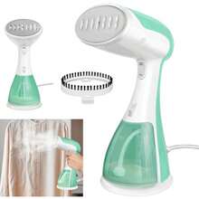 Royalswill Portable Handheld Wrinkle-Removing Steam Iron, Steamer For Clothes, Featuring A Powerful 1500W Steam Function And A 300ml Removable Water Tank. Suitable For Home, Travel And Office Use - Green-hanging Iron - View 1