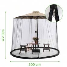 Moustiquaire moustiquaire camping extérieur moustiquaire compte patio parasol filet pour parasol, couverture pour protection contre le soleil et les moustiques dans le jardin