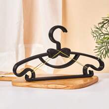 30 piezas de clips de plástico con lazo para colgar, perchas para bebé antideslizantes para organizar la ropa de bebé/niño pequeño, ultra delgadas