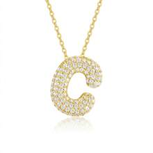 Single Letter Golden Elegant Pendant, Women Jewelry, Necklace, Bracelet DIY, Accessories For Women, Mother's Day, Teacher's Gift, Daily & Festival Wear