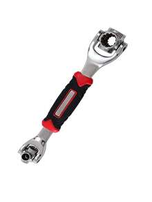 52合1万能套筒扳手360°旋转可调双头多功能扳手手动工具磁性扳手汽车维修工具 - 本色 - 查看 11