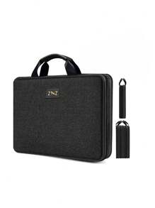1PC Expandable Laptop Sleeve 15 15.6 16 Inch Case Bag For Popular 15"-16" Notebooks Water-Resistant Handbag Multipurpose Computer Accessories Storage Bag