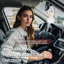 1 pieza Ambientador de coche de 8 ml, ambientador de mujer, difusor de aire para coche lindo, ambientador de hogar, ambientador de coche adecuado para armarios, interiores y exteriores para eliminar olores y realzar la fragancia, decoración de coche de mujer, ambientador de larga duración, producto de alta calidad adecuado para regalos de mujer, Día de la Madre y Día de San Valentín