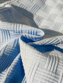 Infant/Toddler Boys' Casual Solid Blue Short Sleeve Romper, Baby Boys' Outdoor Outfit