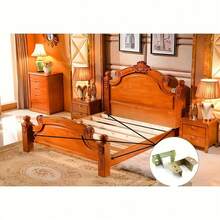 20 件套木制床支架，带 16 个螺丝的支架，用于固定家具的金属角支撑钩，重型床角铰链五金配件，易于安装，坚固 - 4pcs Bracket And 16pcs Screw - 查看 7