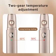 1pc 2-In-1 Electric Eyelash Curler & Eyebrow Trimmer, Automatic Multi-Function Eyebrow Razor & Eyelash Curler, 2 Temperature Settings, Fast Heating, Built-In Lighting, Anti-Scald Comb Design, Round Cap Blade, With USB Charging Cable (140mAh)