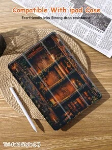 Ayotu 1 件复古学习保护套，兼容 iPad 10.2 英寸 2021/2020 iPad 第 9/8 代/iPad (A16) 11 英寸第 11 代 2025，兼容三星 Galaxy Tab A8 10.5 英寸 2022 保护套，支持自动睡眠/唤醒盖 - 彩色 - 查看 5