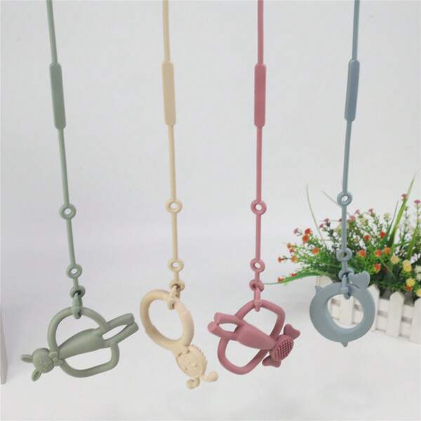 Silicone Anti-Lost Strap Bottle Water Cup Toy Hanging Rope, Multifunctional Baby Accessories Pacifier Clips, Anti-Lost Rope For Bottles, Teethers, Toys