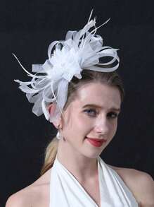 1 Piece Navy Blue Fascinators Hats 20s 50s Hats Pillbox Hat Tea Party Headwear With Veil For Girl And Women Halloween Christmas,Hairband,Hair Hoop Headbands