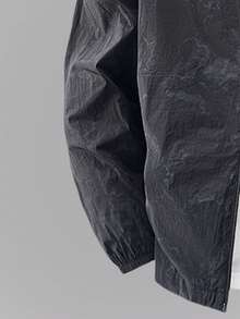 1pc Men's Sunscreen Lightweight Anti-UV Outdoor UPF50+ Hoodie Jacket, Breathable For Hiking, Running, Cycling - Black - View 5