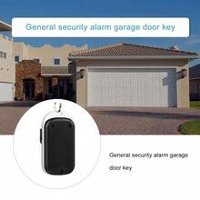 Metal Button Remote Control Transmitter ABCD/Lock Unlock 4 Buttons 433MHz Universal 4 Button Electric Door Garage Door Remote Control, Fixed Learning Code (Please Strictly Follow The Detailed Page Of The Manual To Operate And See The Supported Chips Clearly)