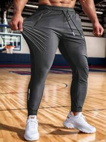 Pantalones deportivos casuales de longitud hasta el tobillo con elástico alto, cierre con cremallera reflectante, cordón en inglés, adecuados para trotar, hacer ejercicio, senderismo, ciclismo, primavera y otoño