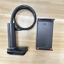 Phone Stand Phone Holder 360° Rotating Universal Adjustable Gooseneck Slouchy Smartphones Bracket, Overhead Cell Phone Mount, Double Clip Mount, Compatible With Cellphone 4-7'', Reserve The Charging Port - Multicolor - View 14